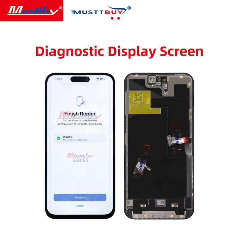 MY LCD Series Incell Diagnostic LCD Display Screen for iPhone 12 13 14 15 Plus Pro Max - 图片 2