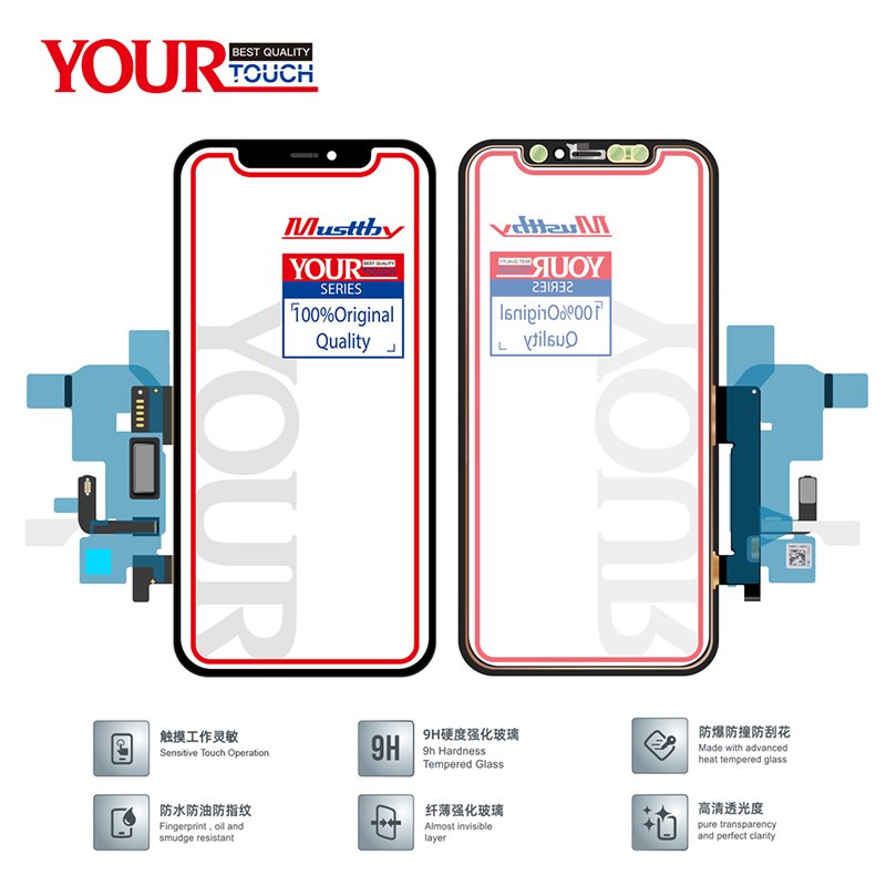 Your Series Original Screen Touch With OCA Panel Replacement for Iphone X XS XR 11 12 Mini Pro Max - 图片 9