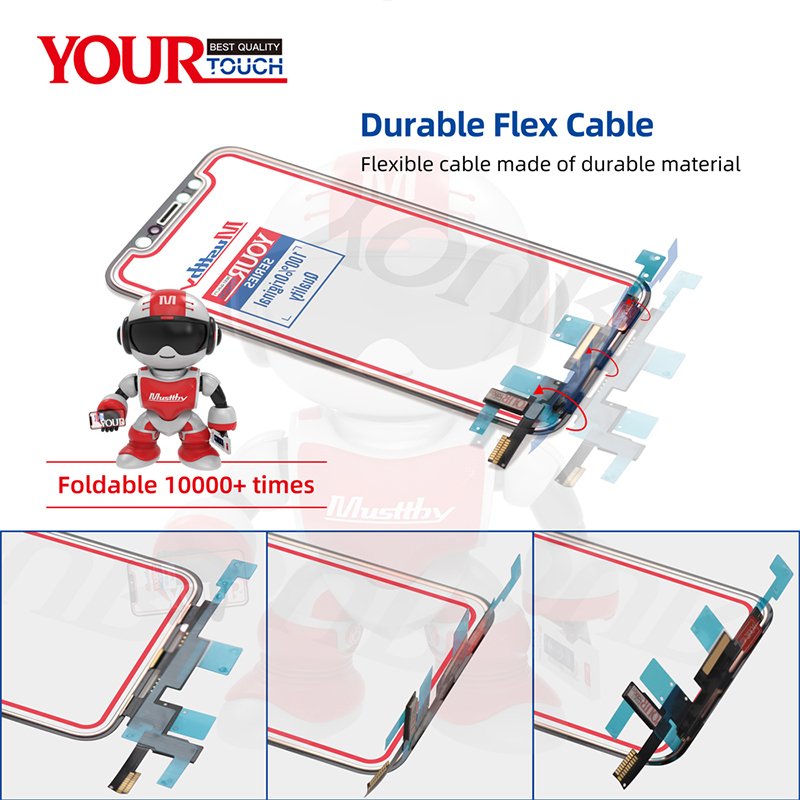Your Series Original Screen Touch With OCA Panel Replacement for Iphone X XS XR 11 12 Mini Pro Max - 图片 2