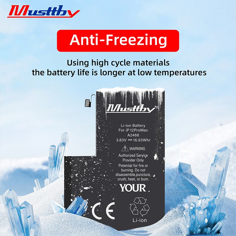 Your Series High Capacity Battery for iPhone 11 12 13 14 15 Mini Plus Pro Max - 图片 5