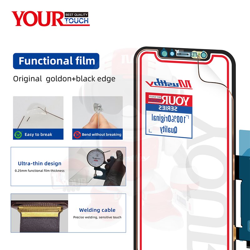Your Series Original Screen Touch With OCA Panel Replacement for Iphone X XS XR 11 12 Mini Pro Max - 图片 7