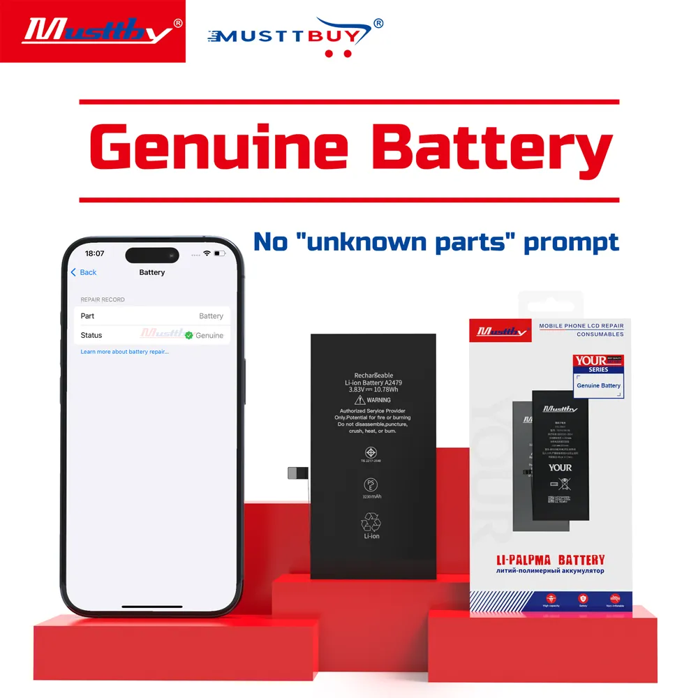 YOUR Series Genuine Battery High Capacity for iPhone 12 13 14 15 Mini Plus Pro Max - 图片 3
