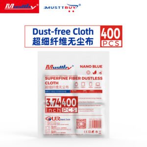 G18-400pcs 400-Piece Pack Lint-Free Cloth 400片袋装无尘布